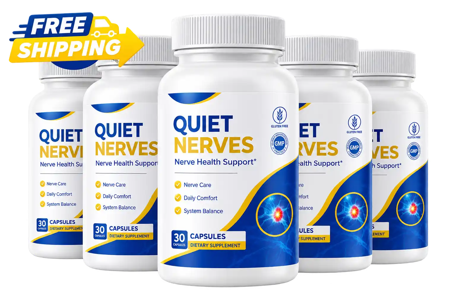 Quiet Nerves — 6 Bottle Package